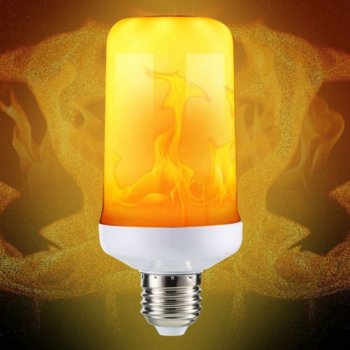 LED žiarovka s imitáciou plameňa – urobte vaše bývanie útulnejšie
