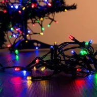Vianočné osvetlenie - farebné vonkajšie 14m - 560 LED