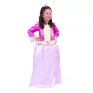 Detský kostým princezná ružová (M)