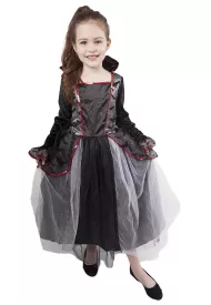 Detský kostým s netopiermi Čarodejnice/Halloween (M)