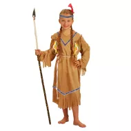 Detský kostým indiánka s čelenkou (S)