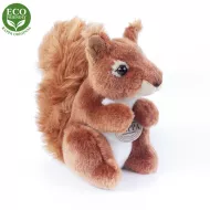 Plyšová veverička - sediaca - 18 cm - Rappa