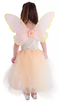 Detský kostým víla Kvetinka s krídlami (L)