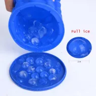 Silikónový výrobník kociek ľadu a chladič nápojov - 10x10 cm