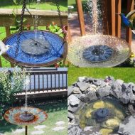Solárna záhradná fontána