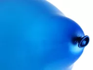 Balónik nafukovacie metalický 27 cm, 6 ks