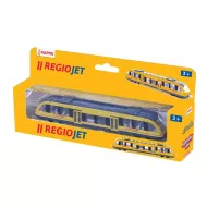 Žltý vlak RegioJet - regionálny - kovovo-plastový - Rappa