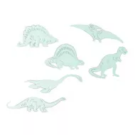 Svietiace samolepky v tvare dinosaurov - Rappa