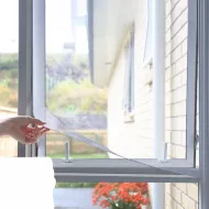 Sieť do okien proti komárom, nalepovacia - InnovaGoods