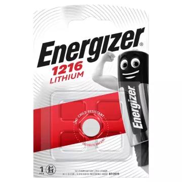 Lítiová gombíková batéria - CR1216 - Energizer