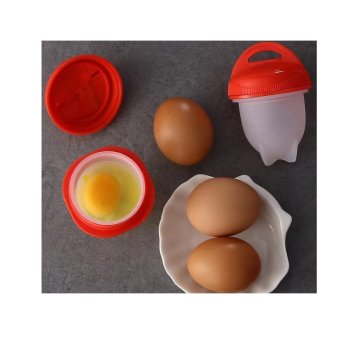 Plastové poháriky na varenie vajec - súprava 6 ks