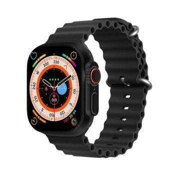 Chytré hodinky T900 Ultra - čierne