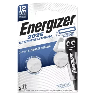 Batéria Ultimate Lithium - 2x CR2025 - Energizer