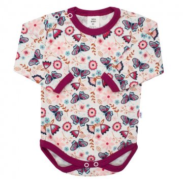 Kojenecké bavlněné body New Baby Little Girl Kojenecké bavlněné body New Baby Little Girl