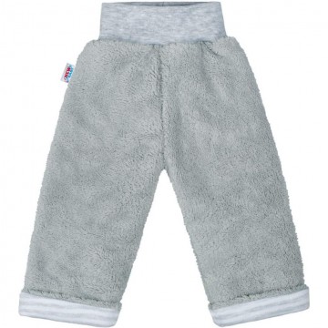 Zimné detské tepláčky New Baby Ušiačik šedé Zimné detské tepláčky New Baby Ušiačik šedé