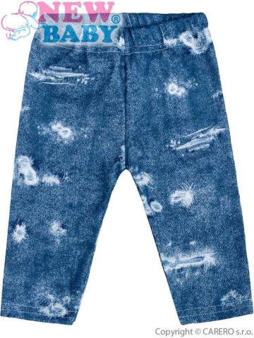 Dojčenské bavlnené legíny New Baby Light Jeansbaby modré Dojčenské bavlnené legíny New Baby Light Jeansbaby modré