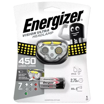 Čelové svietidlo - Headlight Vision Ultra - 450 lm - Energizer