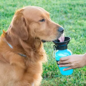 Cestovná fľaša na vodu pre psov - 500 ml 