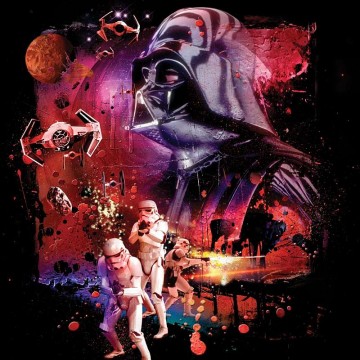 Povlak na polštářek Star Wars 082 dark power micro 40/40 Povlak na polštářek Star Wars 082 dark power micro 40/40