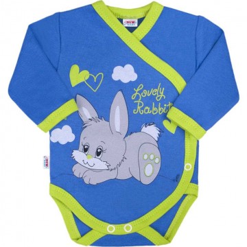 Detské celorozopínacie body New Baby Lovely Rabbit Detské celorozopínacie body New Baby Lovely Rabbit