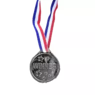 Medaily strieborné, 6 ks v sáčku