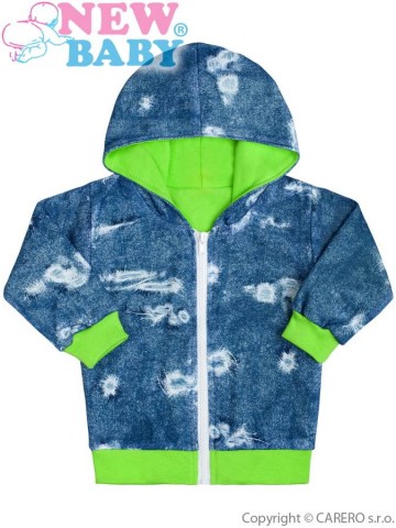 Dojčenská mikinka s kapucňou New Baby Light Jeansbaby zelená Dojčenská mikinka s kapucňou New Baby Light Jeansbaby zelená