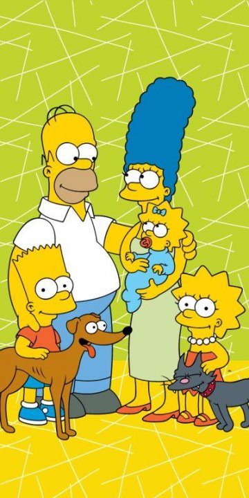 Osuška Simpsons Family green 02 70/140 Osuška Simpsons Family green 02 70/140
