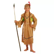 Detský kostým indiánka s čelenkou (S)