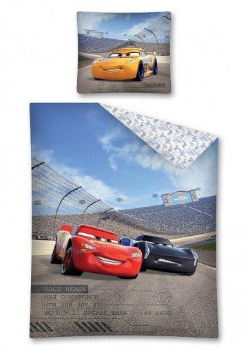 Povlečení Cars 3 Piston cup 140/200, 70/80 Povlečení Cars 3 Piston cup 140/200, 70/80