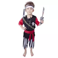 Detský kostým Pirát s šatkou (S)