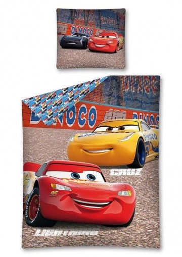 Povlečení Cars 3 Blesk a Cruz 140/200, 70/80 Povlečení Cars 3 Blesk a Cruz 140/200, 70/80