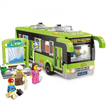 Enlighten Brick 1121 Autobusová Zastávka 461 dílů Enlighten Brick 1121 Autobusová Zastávka 461 dílů