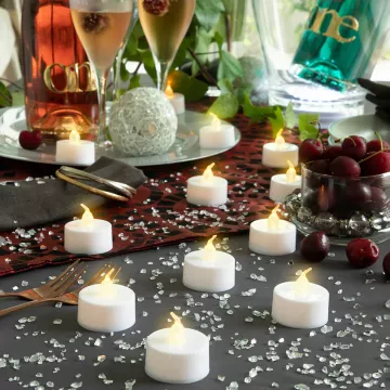 Sada čajových sviečok LED Romandle - 12 kusov - InnovaGoods