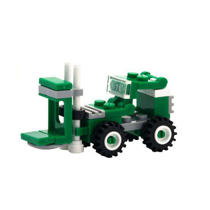 Enlighten Brick 1217 Mini Vysokozdvižný Vozík 33 dílů Enlighten Brick 1217 Mini Vysokozdvižný Vozík 33 dílů