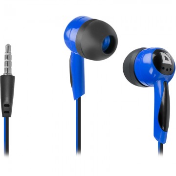 Defender Basic 604 (blue), Špuntová sluchátka Defender Basic 604 (blue), Špuntová sluchátka