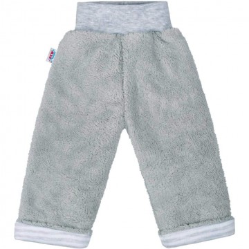 Zimné detské tepláčky New Baby Ušiačik šedé Zimné detské tepláčky New Baby Ušiačik šedé