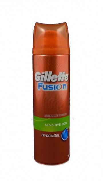 Gillette gel Fusion 200ml Sensitive Gillette gel Fusion 200ml Sensitive