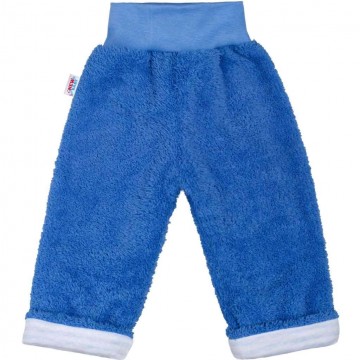 Zimné detské tepláčky New Baby Ušiačik modré Zimné detské tepláčky New Baby Ušiačik modré