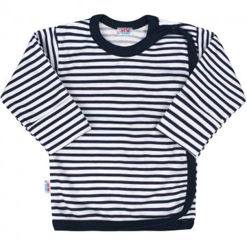 Dojčenská košieľka New Baby Classic II s modrými pruhmi Dojčenská košieľka New Baby Classic II s modrými pruhmi