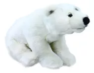 Plyšový ľadový medveď, 30 cm